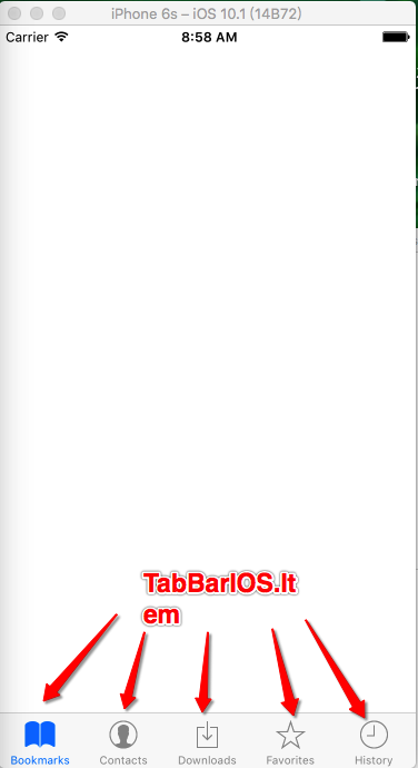 TabBarIOS.Item效果