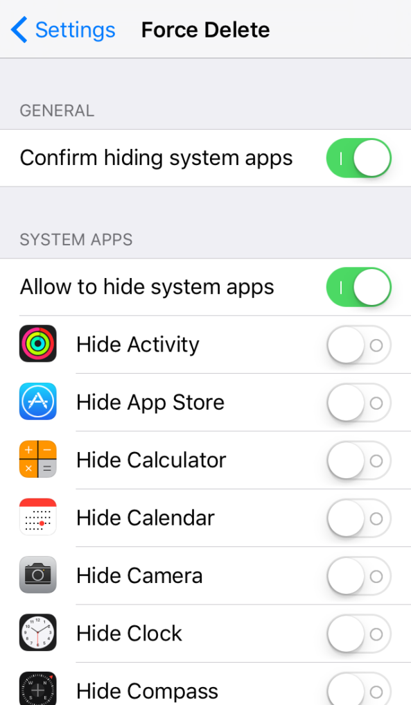 刪除或隱藏應用,新插件 Force Delete來幫忙