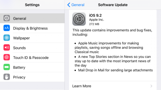 iOS9.2電量顯示故障如何解決?