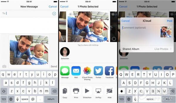 如何用iPhone6s/6s Plus分享Live Photos?