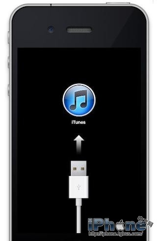 iPhone5開機顯示連接iTunes的解決方法