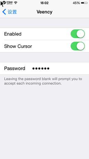 iOS8越獄插件Veency使用教程及評測 讓電腦遠程控制手機