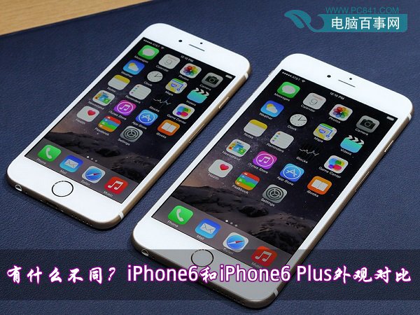 iPhone6和iPhone6 Plus的外觀有什麼不同
