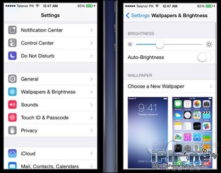 iPhone屏幕自動亮度調節校准方法