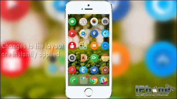 iOS7桌面圖標如何隨意排放?