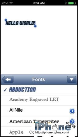 iPhone手機不越獄如何添加新字體?