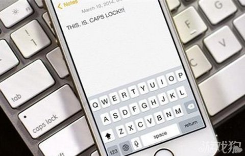 iOS 7.1判斷大寫鎖定鍵的狀態