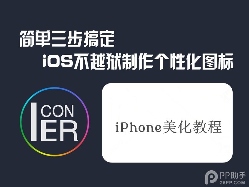 iOS7.1無法越獄能換圖標嗎？ 