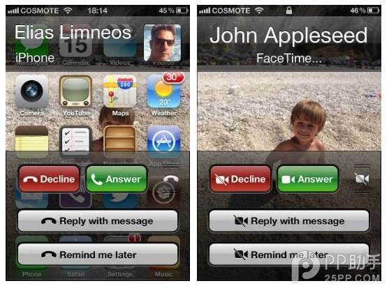 iOS7越獄後來電接聽插件CallBar怎麼樣?