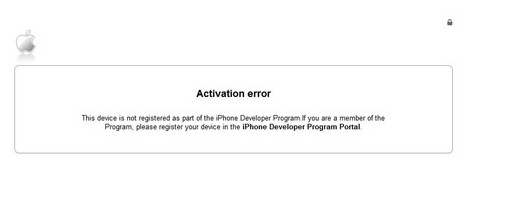 ios7激活出錯解決方法