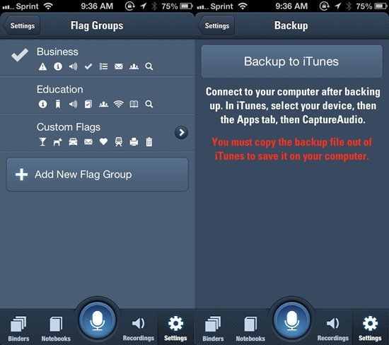 CaptureAudio能將你的iPhone變成一個全功能的錄音筆!