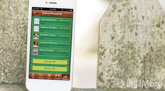 ios通過游戲中心處理朋友邀請