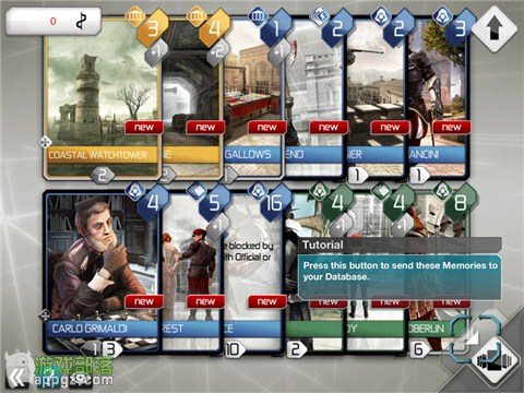 刺客信條 《刺客信條回憶錄》規則說明及卡牌翻譯(iphone版)