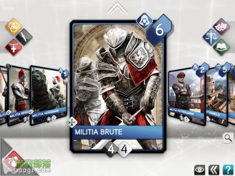 刺客信條 《刺客信條回憶錄》規則說明及卡牌翻譯(iphone版)