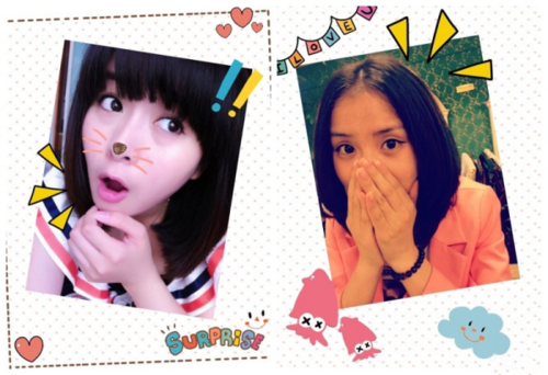 美圖貼貼 女生專屬賣萌神器登App Store