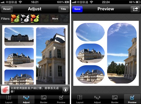 App大亂斗:4款iPhone圖片組合軟件大對比