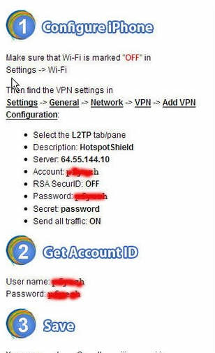 IPhone設置VPN教程