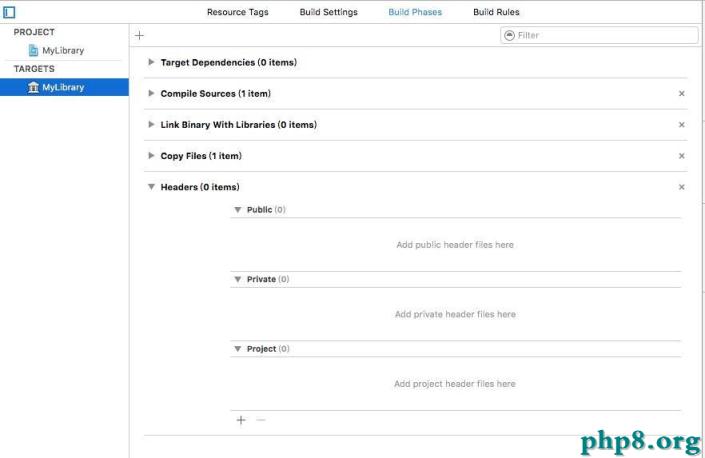 Xcode8 制作.a靜態庫和存放xib和圖片的.bundle
