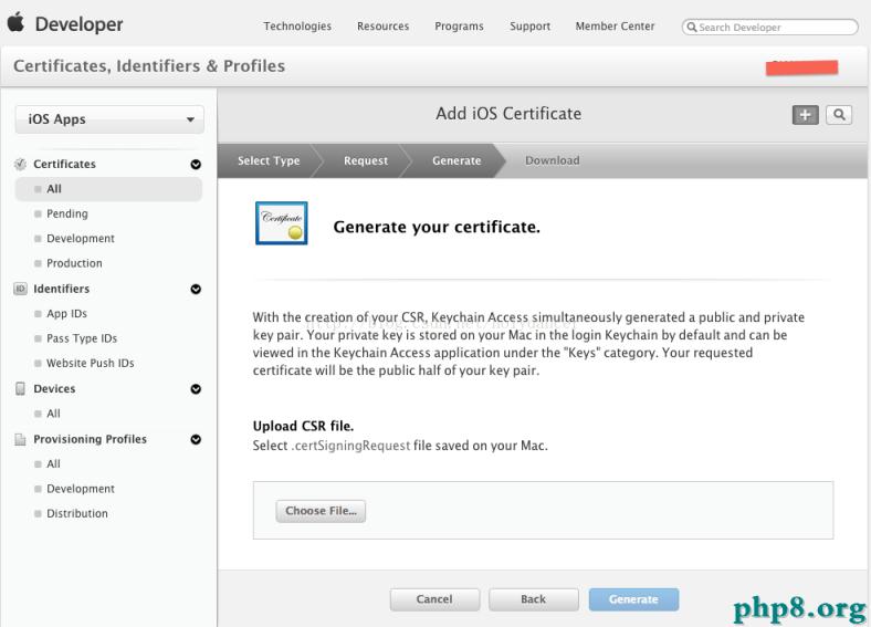 蘋果所有常用證書，appID,Provisioning Profiles配置說明及制作圖文教程
