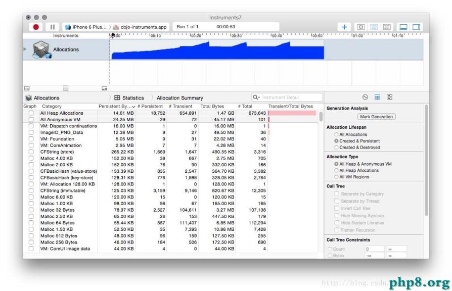 iOS 性能優化:Instruments 工具的救命三招