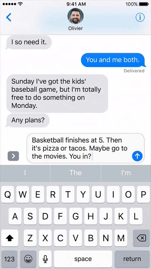 昨晚的蘋果開發者大會讓我知道了一件事:蘋果重新發明了短信 必看ios10短信新功能,不知道你就out啦