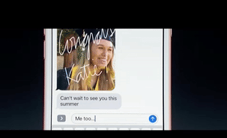 昨晚的蘋果開發者大會讓我知道了一件事:蘋果重新發明了短信 必看ios10短信新功能,不知道你就out啦