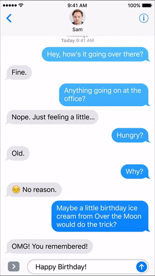 昨晚的蘋果開發者大會讓我知道了一件事:蘋果重新發明了短信 必看ios10短信新功能,不知道你就out啦