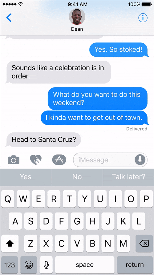 昨晚的蘋果開發者大會讓我知道了一件事:蘋果重新發明了短信 必看ios10短信新功能,不知道你就out啦