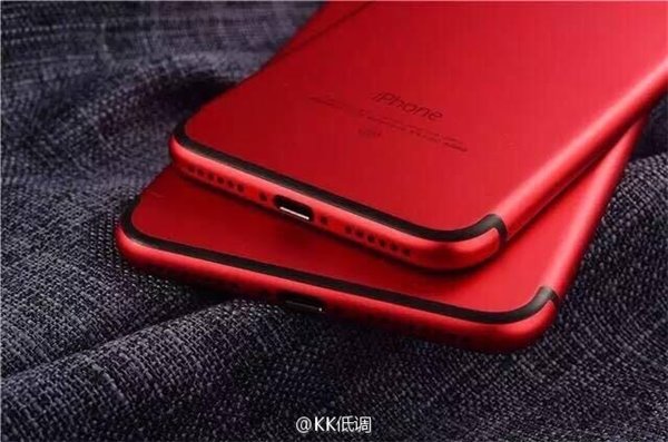 華強北出品:蘋果iPhone7/Plus烈焰紅版圖賞